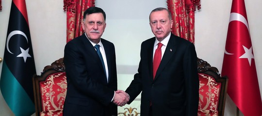 Serraj con Erdogan